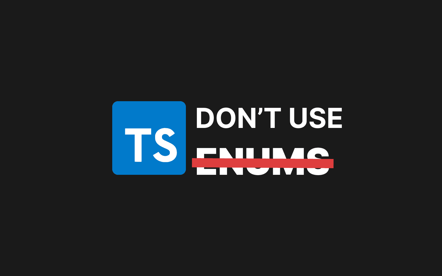 Enums vs Object typing u typescript-u
